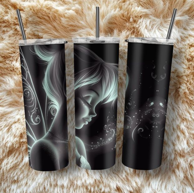 Gourde thermos fée clochette