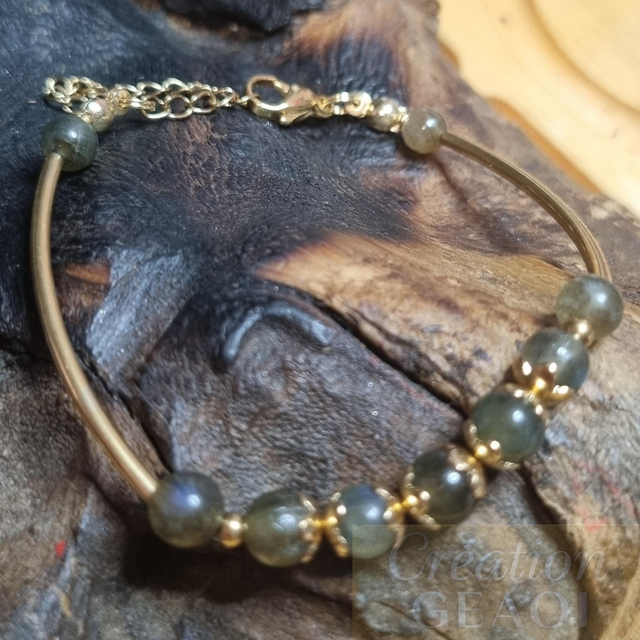 K élégante : Labradorite