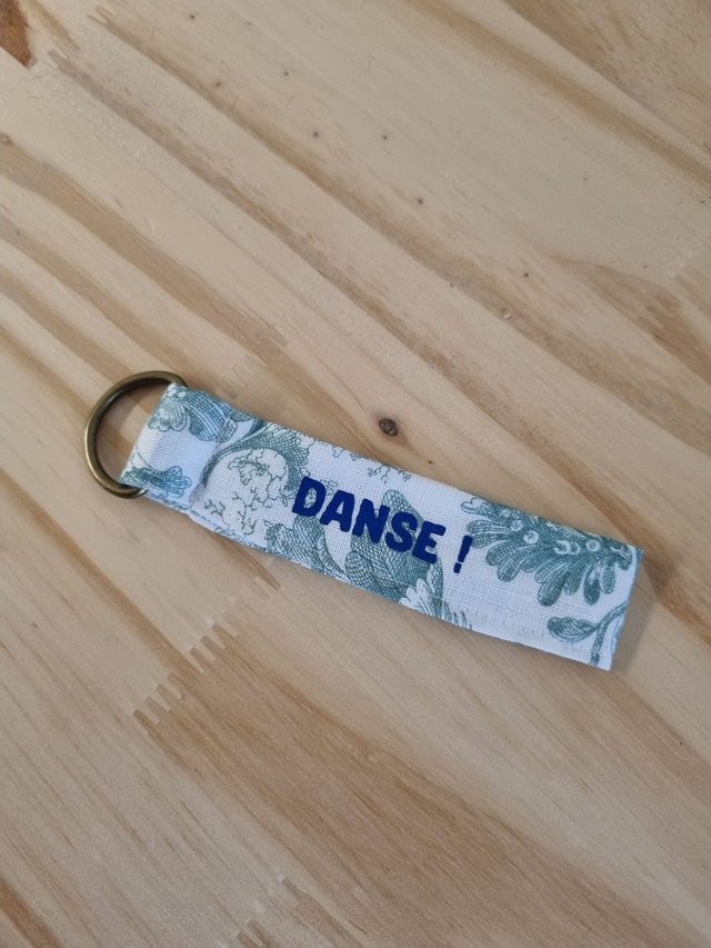 Porte-clé &quot;danse !&quot;