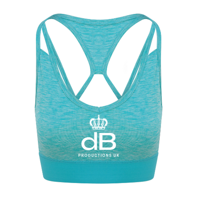 dB Ladies X back crop top
