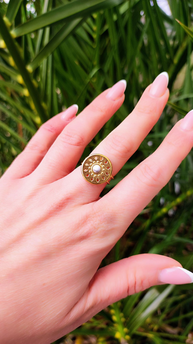 Bague Oasine Howlite