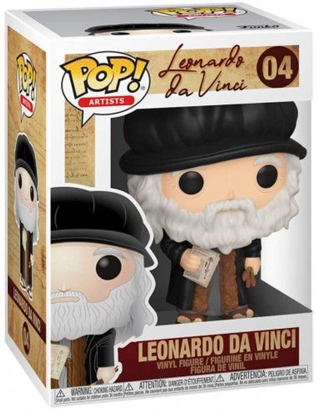 Funko - ARTISTS - POP Funko 04 - Leonardo Da Vinci