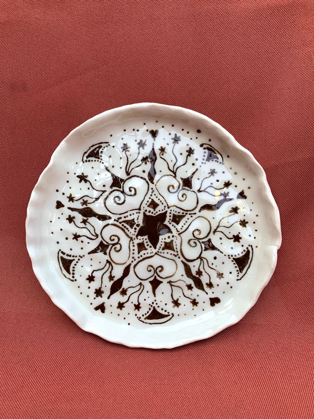 Petite assiette Mandala