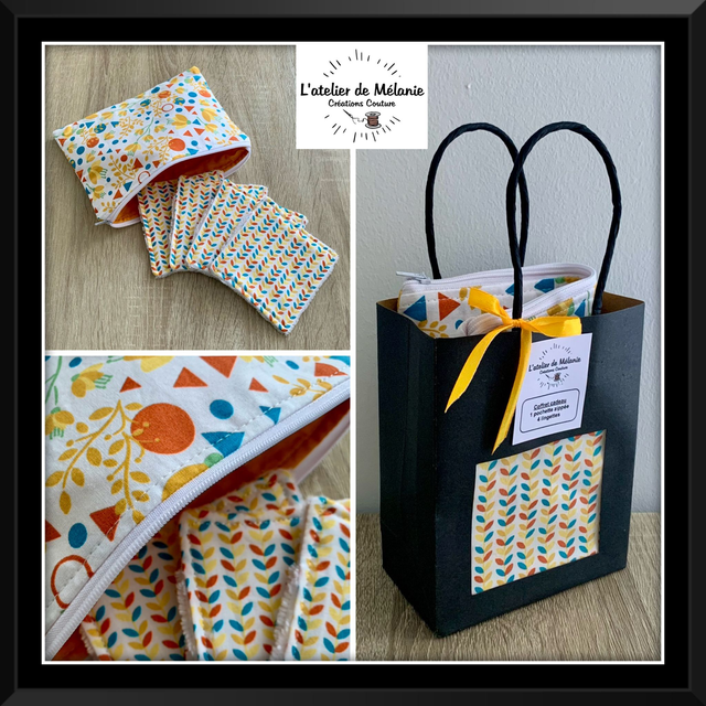 Coffret "Pochette et ses 4 lingettes"