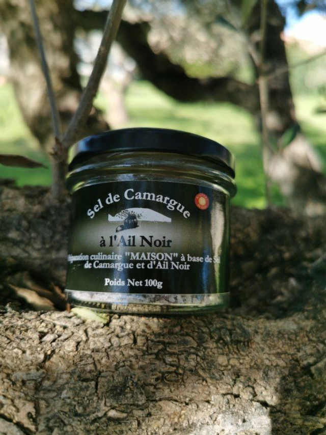 Sel de Camargue à l&#039;Ail Noir 100g