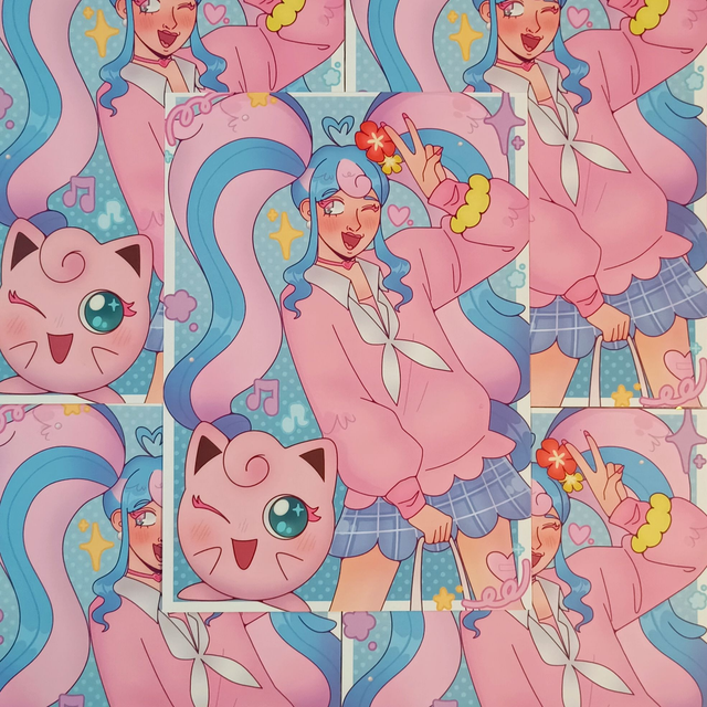 Fairy type trainer Miku print 