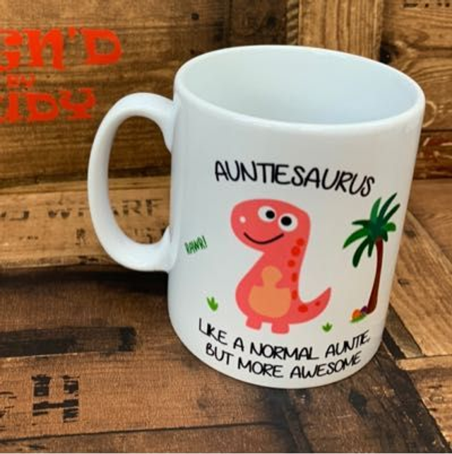 Auntieasaurus Mug 