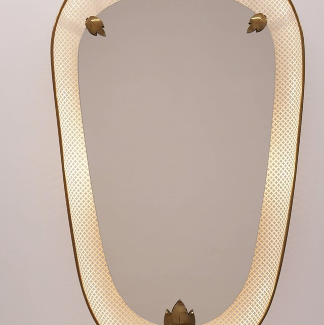 Spiegel / Indirekt beleuchteter Spiegel von Mathieu Matégot