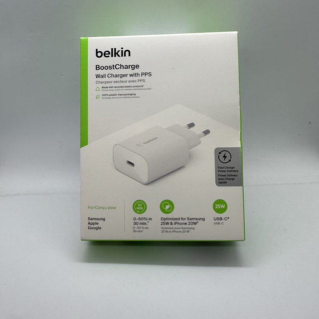 Prise rapide USB-C BELKIN 25w 