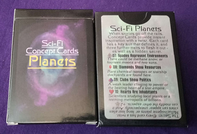Planets (sci-fi Concept Cards)
