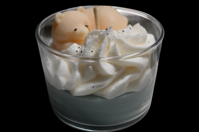 đŻïž Bougie Ourson Polaire sur la Banquise â Parfum Sapin de NoĂ«l