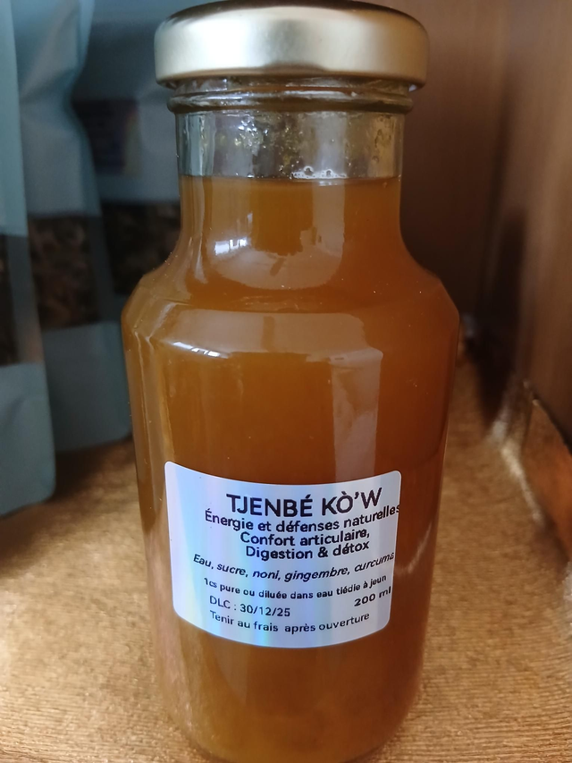 Sirop TJENBÉ KÒ’W  Noni