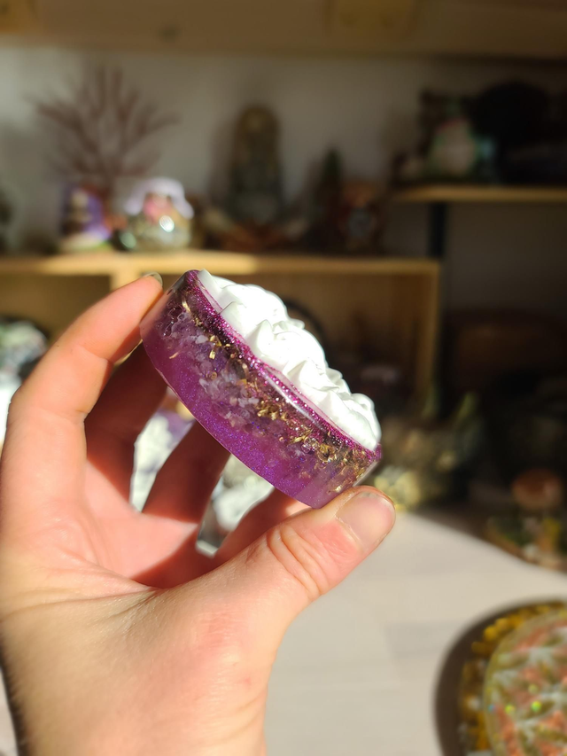 Galet Orgon'Essence 💜 Améthyste