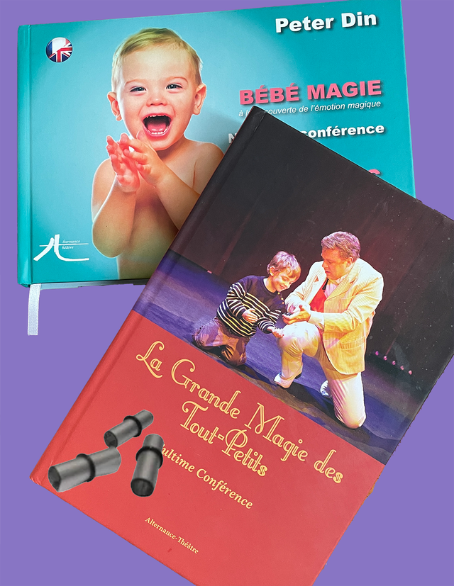 Pack 2 livres : La Grande Magie des tout petits + Bébé Magie + 3 baguettes