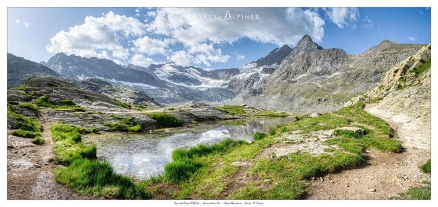Lac des Pareis - cirque des Evettes (Vanoise - France)