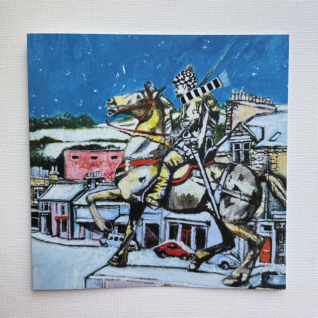 Christmas Card- Gala-A Guid Old Gala Christmas