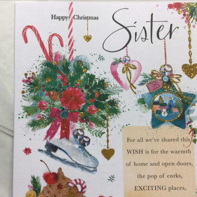 Christmas Sister (Drinks and Cake) WW