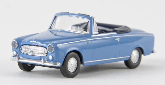 Peugeot 403 Cabriolet blau Brekina 1:87