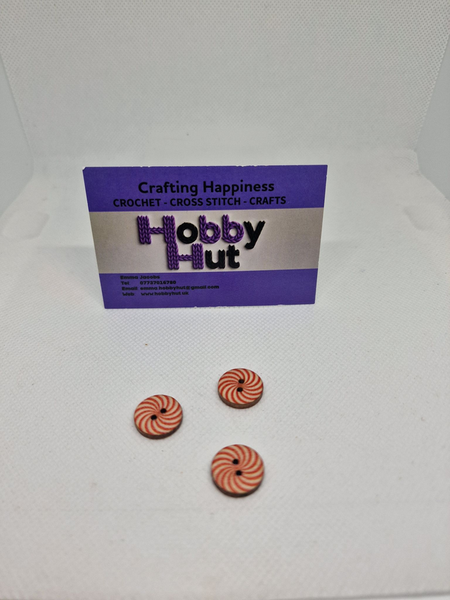 Vintage Style Buttons (21) 1.5cm