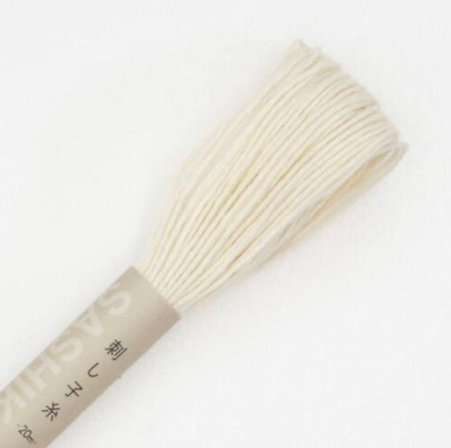 Fil Sashiko Écru 20 M