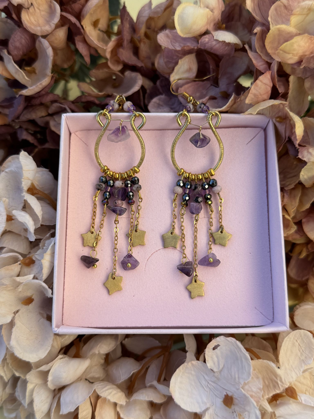 Boucles d'oreilles Stella