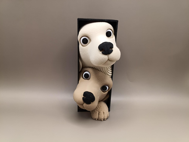 Dog friends book nook 