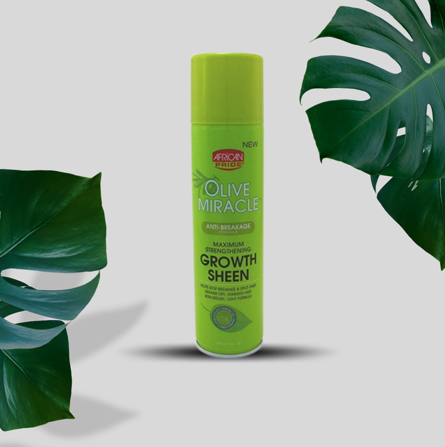 AFRICAN PRIDE OLIVE MIRACLE MAGICAL GROWTH SHEEN SPRAY