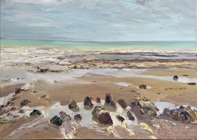 Abendstille – Öl auf Leinwand, 50 × 70 cm, 2026 | Evening Silence