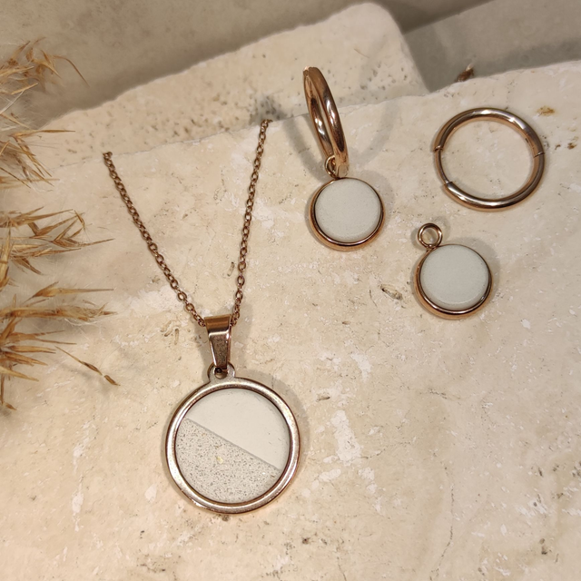 Raw | Sparkle White| Rosegold 