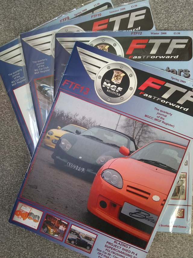 x FasTForward 2008-2009 Back copies