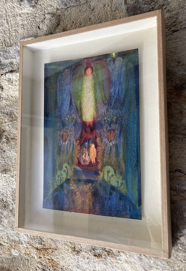 L'éveil de l'ange encadré