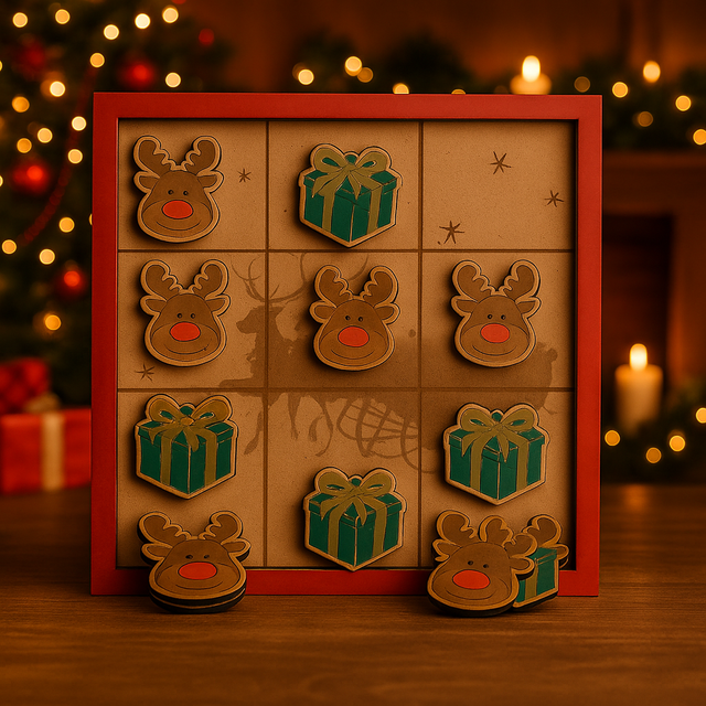 Décor Morpions Noël