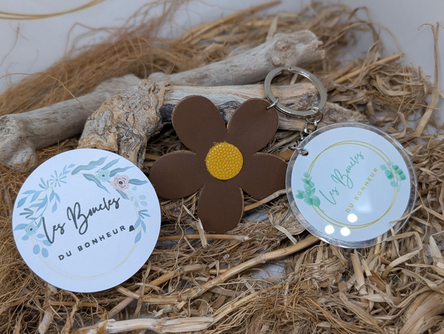 Porte clés Les boucles du bonheur pc039