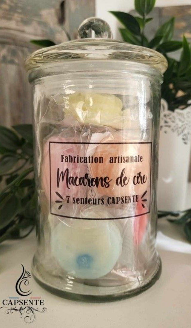 Coffret PEPS Bonbonnière de Macarons de Cire