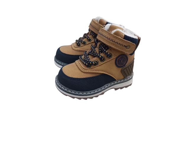 Bottes fourrées camel