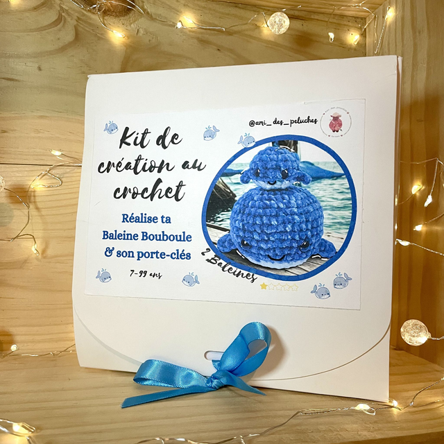 Kit de création au crochet - Baleines