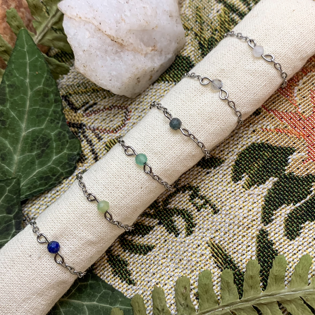 Bague Pieridae - Pierres Fines