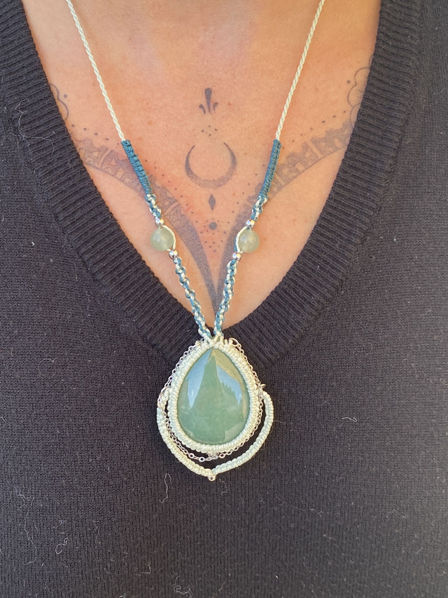 Collier Aventurine Verte