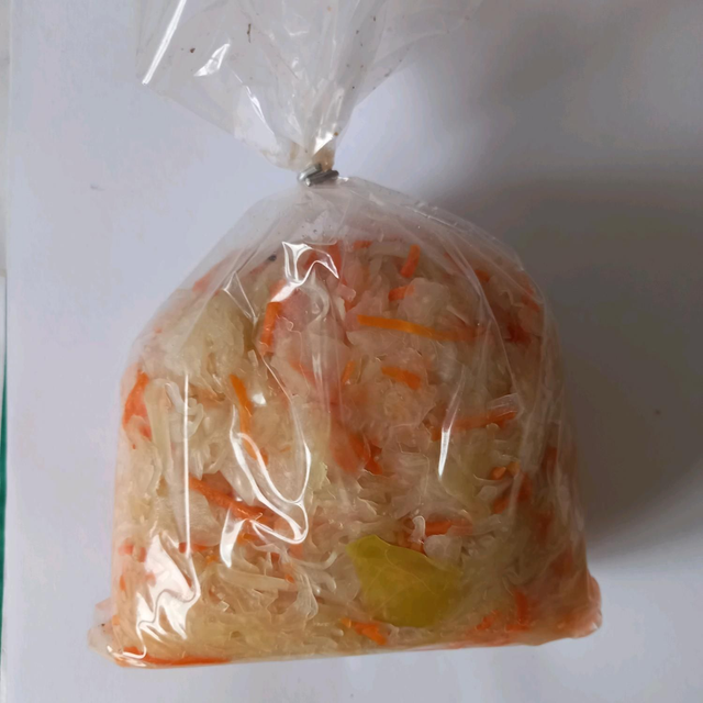 Sauerkraut mit Karotte