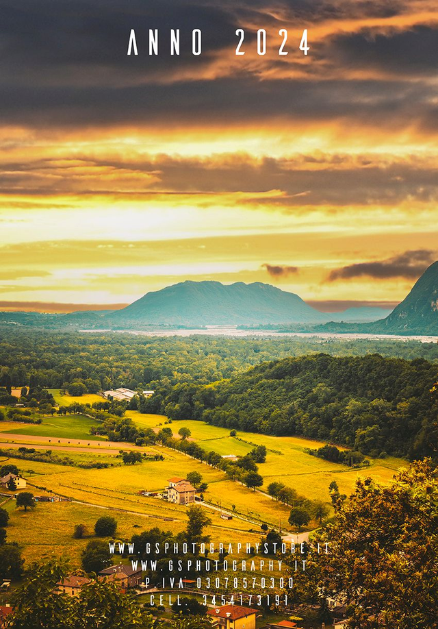 Calendario da muro 2024