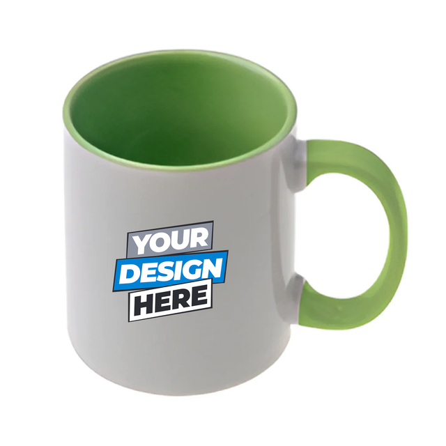Handle Green Mug 