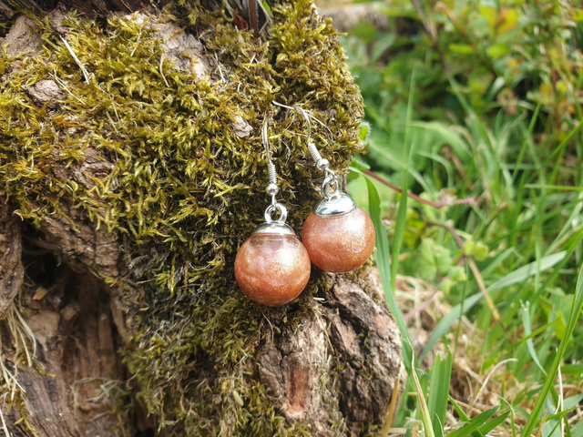 Boucles d'oreilles potion opalescente