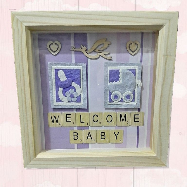 Welcome Baby (9.5" X 9.5")