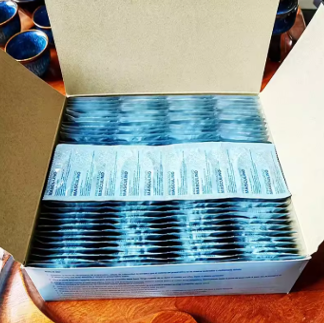 Doos latex condooms ultra dun met glijmiddel (144 stuks)