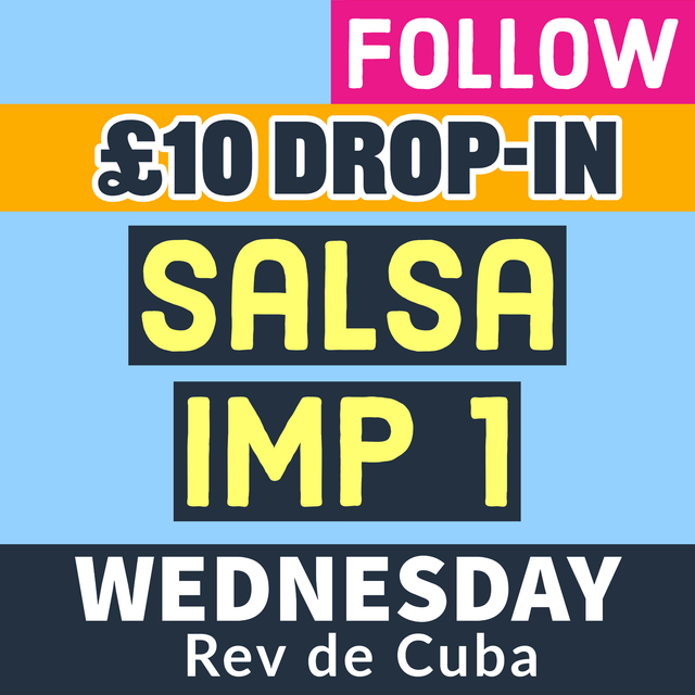 Salsa Wed OPEN DAY IMPROVER 1 - FOLLOW