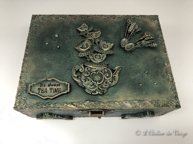 Coffret à Thé Théière Verte