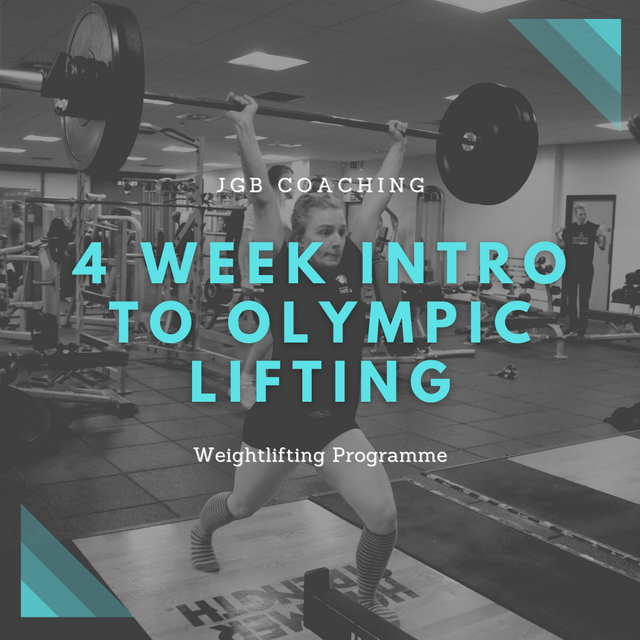 Beginners Weightlifting Programme