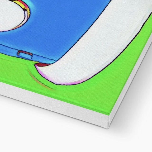 Classic VW Camper Pop Art Canvas Pictures, Warhol Style, Wall Art, Four Designs in Six Sizes