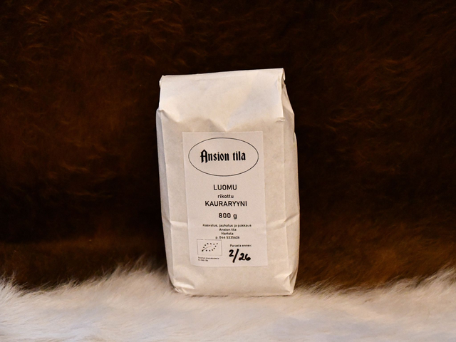 Kauraryyni, rikottu 800g