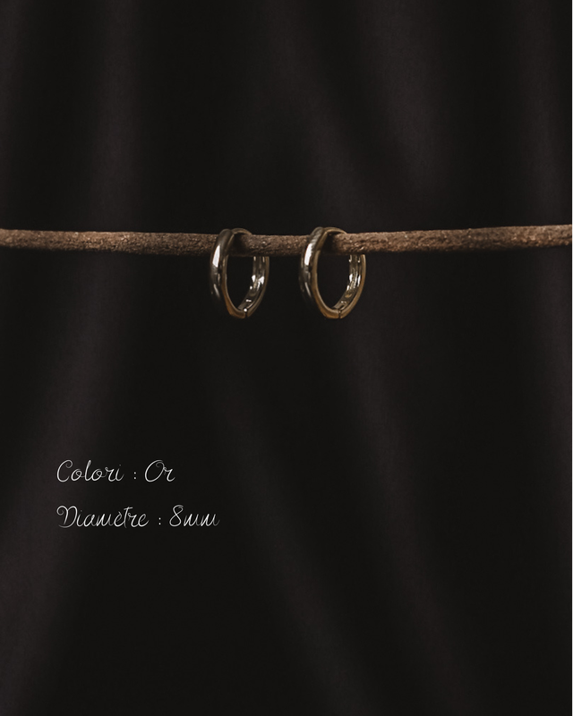 Anneau fin • Doré